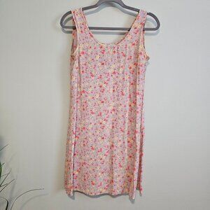 Women's Josephine Chaus Petite Floral Dress, P2P Is 18 Inches
